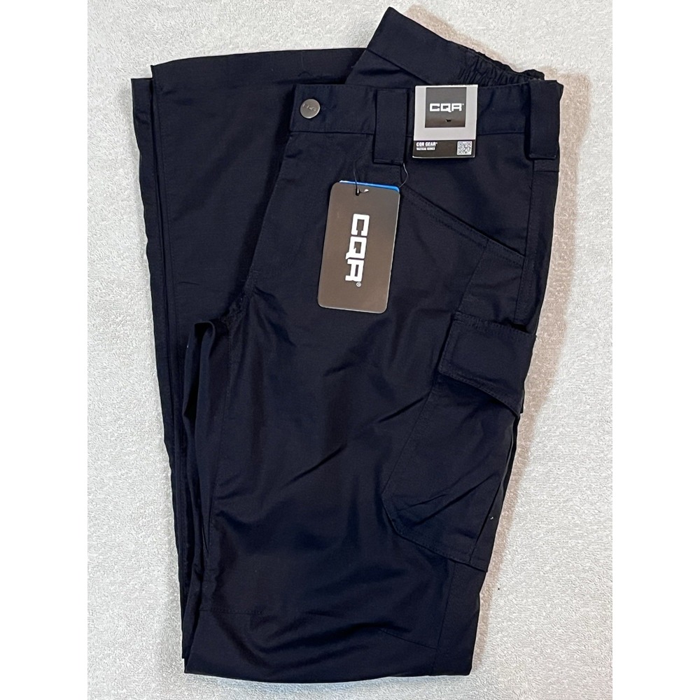 NEW CQR Women's Flex Stretch Tactical Operator Pants Navy Ripstop Sz 4R Police